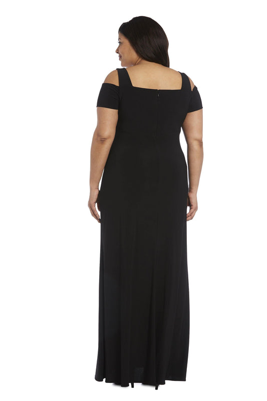 Black 20W Nightway Plus Size Long Formal Dress 21519W